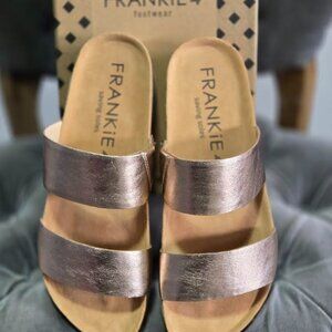 Frankie 4 Maria ll Sandal Rose Gold Size 6